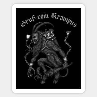 Greetings from Krampus - Azhmodai 2020 Sticker